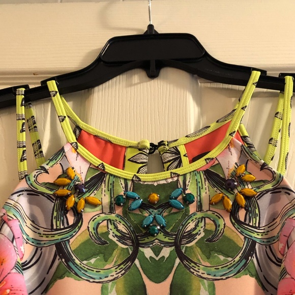 Gorgeous Hale Bob Halter Dress XS WORN ONCE! - Picture 5 of 8